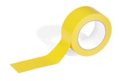Padlójelölő szalag DURALINE® BASIC 50/016 - sárga