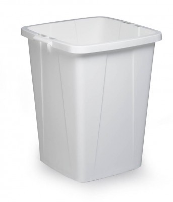 Hulladékgyűjtő DURABIN® 90 l négyszögletes fehér