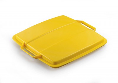 Tető DURABIN® 90L négyzet - sárga