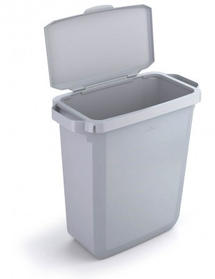 Nyitható fedél  Durabin® 60 l téglalap - szürke