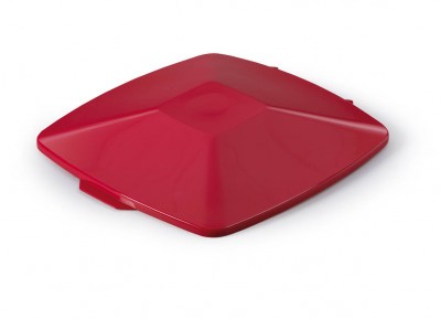 Tető DURABIN® 40L téglalap - piros