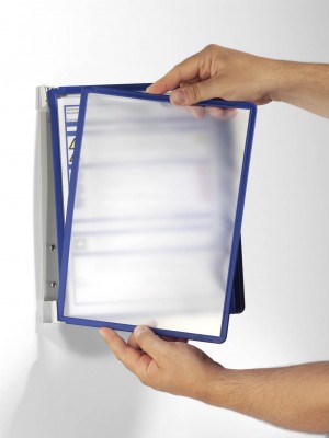 Bemutatótábla tartó VARIO® WALL 5 - kék