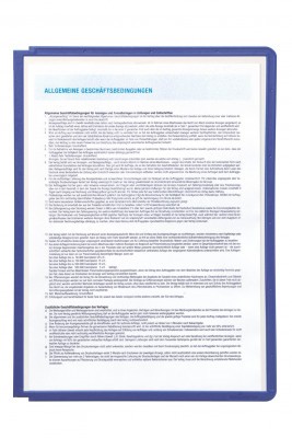 Bemutatótábla SHERPA® PANEL A4 kék