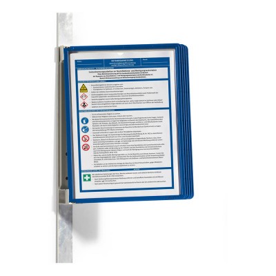 Bemutatótábla tartó VARIO® MAGNETIC WALL 5 - kék