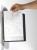 Bemutatótábla tartó VARIO® MAGNETIC WALL 5 - fekete